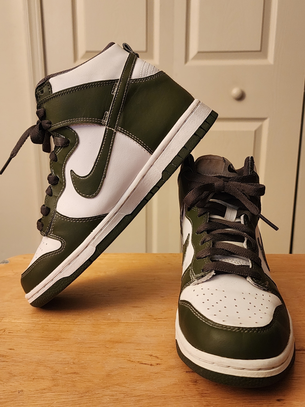 NIKE DUNK HIGH CARGO KHAKI GS-NIKE /DB2179-105 SIZE 5.5YOUTH